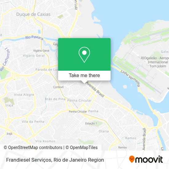 Frandiesel Serviços map