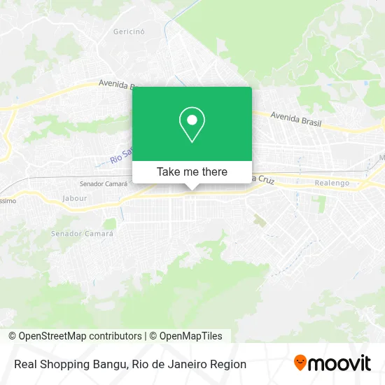 Real Shopping Bangu map
