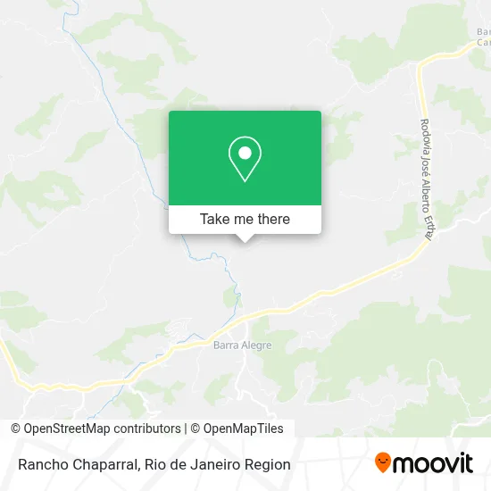 Rancho Chaparral map