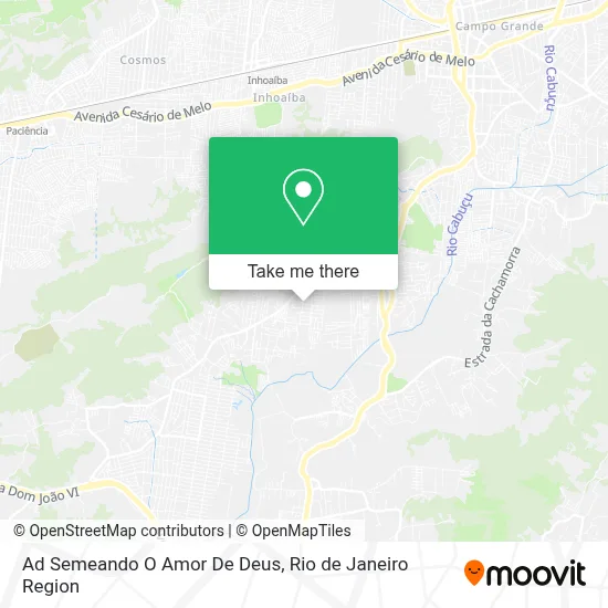 Ad Semeando O Amor De Deus map
