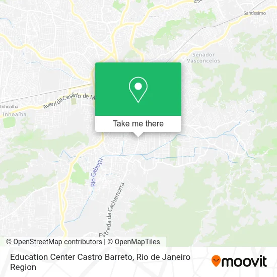 Education Center Castro Barreto map