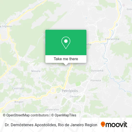 Dr. Demóstenes Apostolides map
