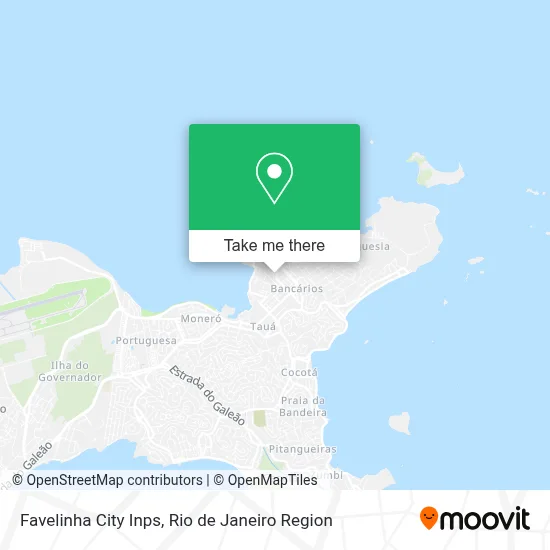 Favelinha City Inps map