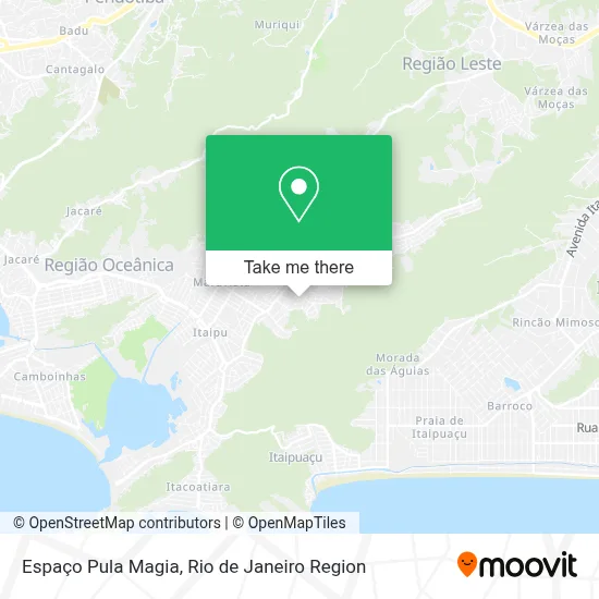 Espaço Pula Magia map