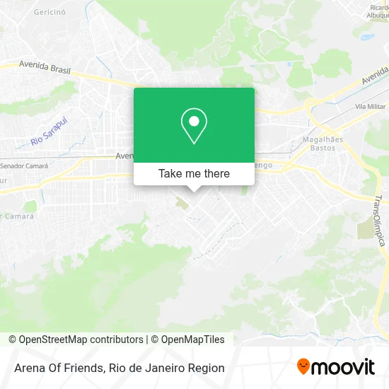 Arena Of Friends map