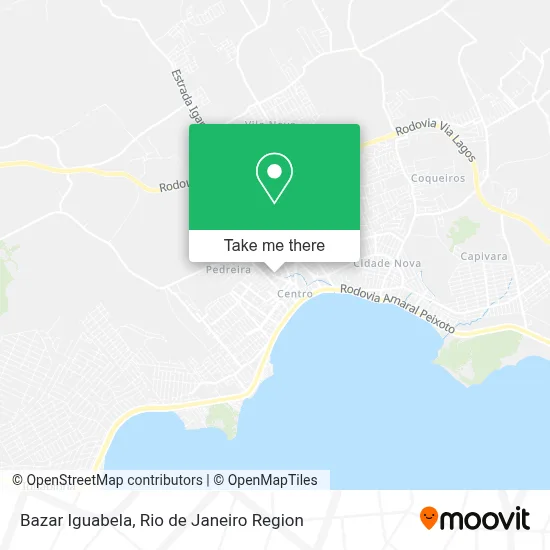 Bazar Iguabela map