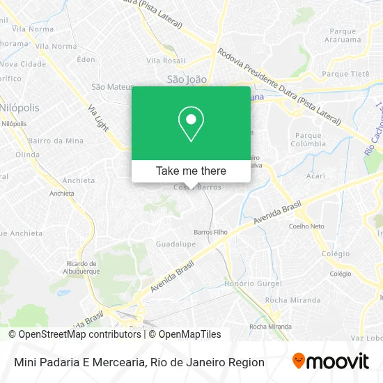 Mini Padaria E Mercearia map