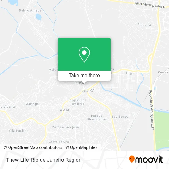 Thew Life map