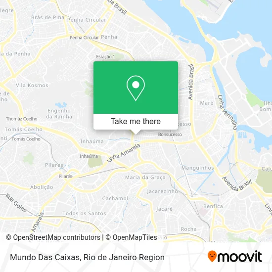 Mundo Das Caixas map