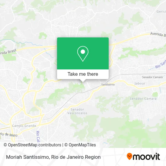 Moriah Santíssimo map