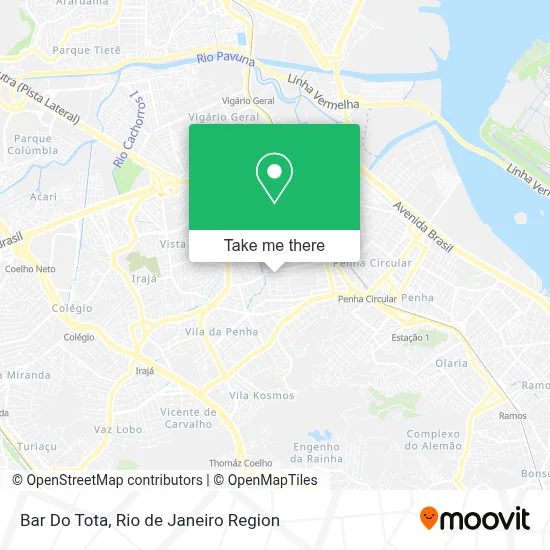 Bar Do Tota map