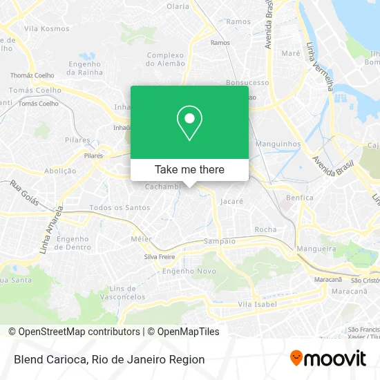 Blend Carioca map