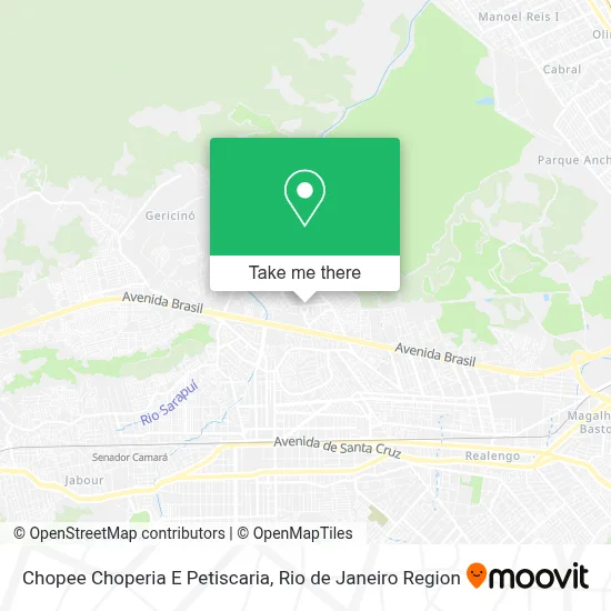 Chopee Choperia E Petiscaria map