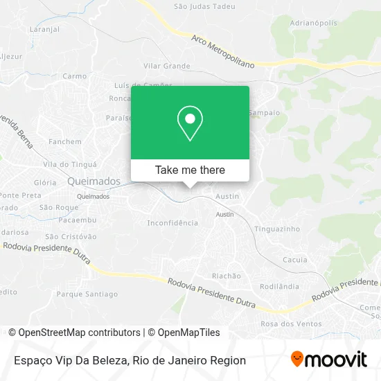 Espaço Vip Da Beleza map
