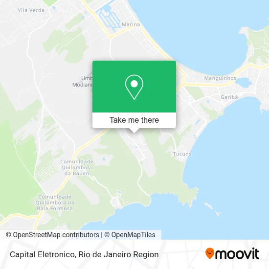 Capital Eletronico map