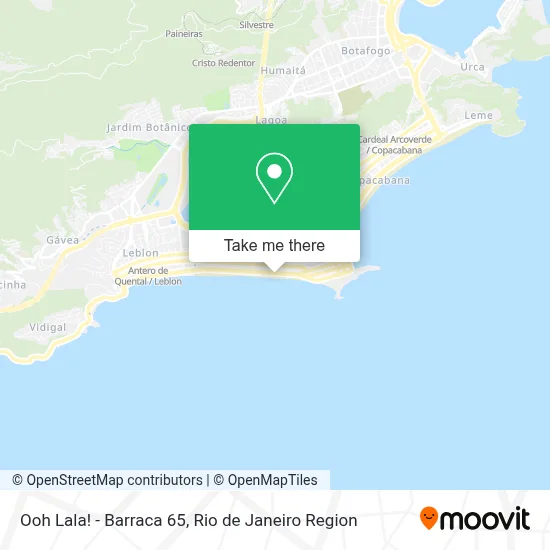 Ooh Lala! - Barraca 65 map