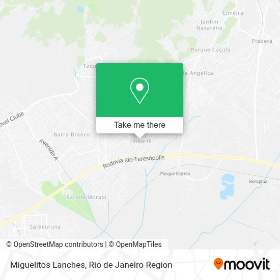Miguelitos Lanches map