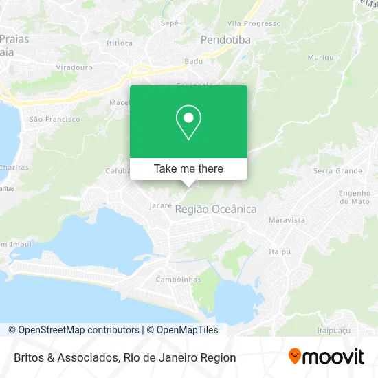 Britos & Associados map