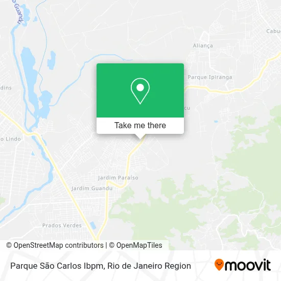 Parque São Carlos Ibpm map