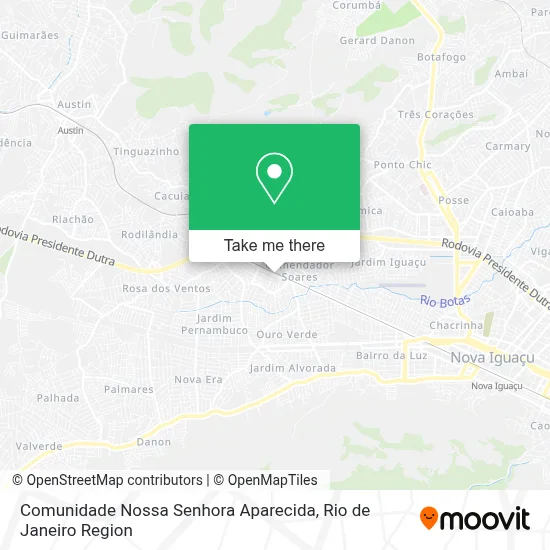 Comunidade Nossa Senhora Aparecida map