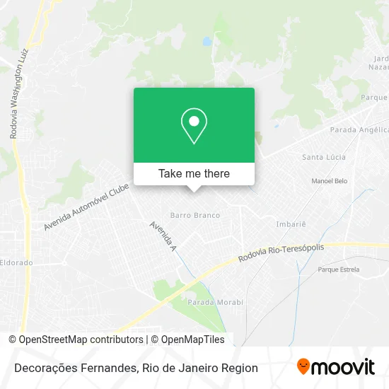 Decorações Fernandes map
