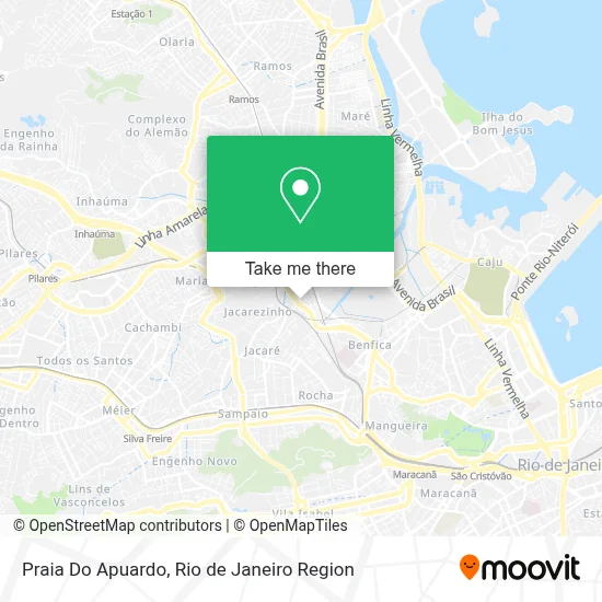 Praia Do Apuardo map