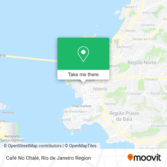 Café No Chalé map