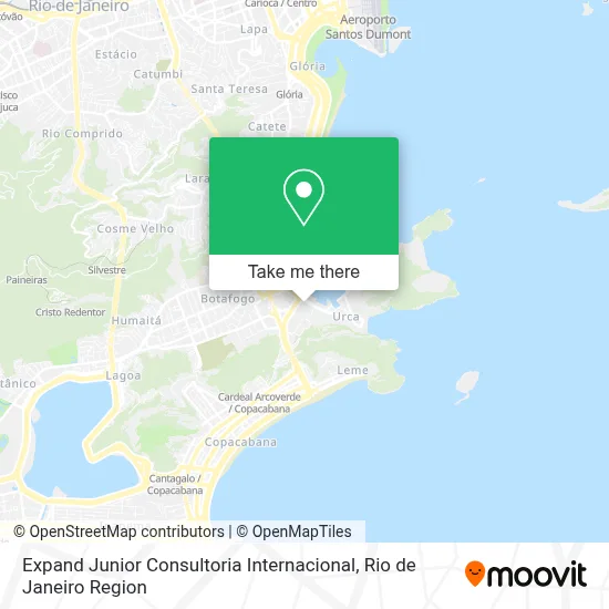 Expand Junior Consultoria Internacional map