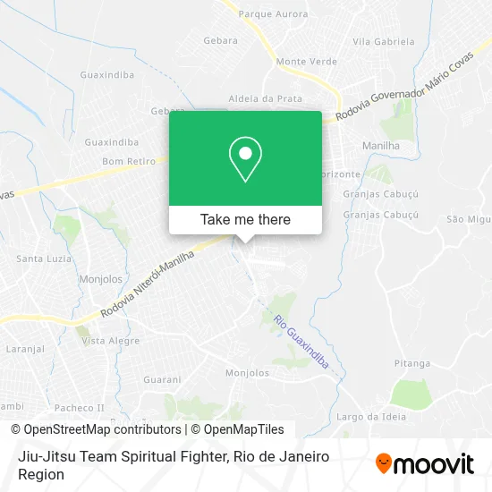 Jiu-Jitsu Team Spiritual Fighter map