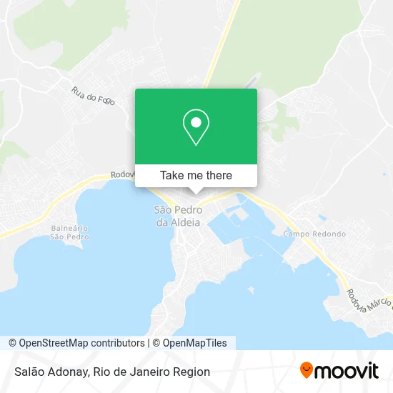 Salão Adonay map