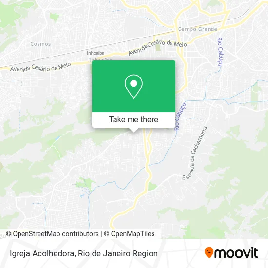 Igreja Acolhedora map