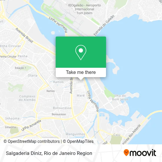 Salgaderia Diniz map