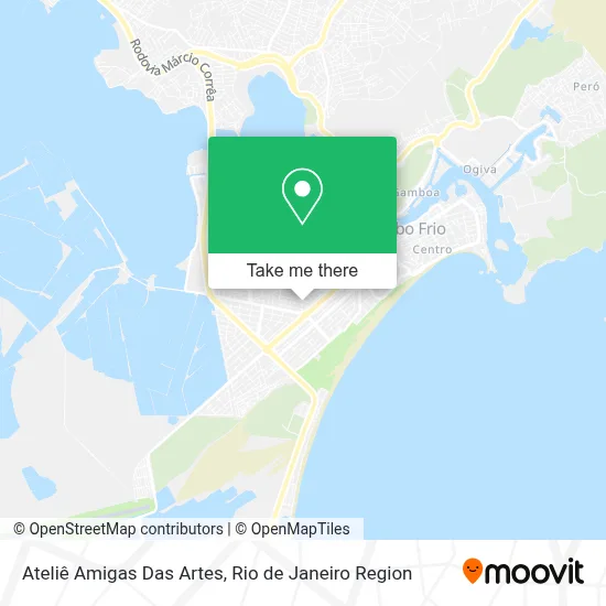 Ateliê Amigas Das Artes map