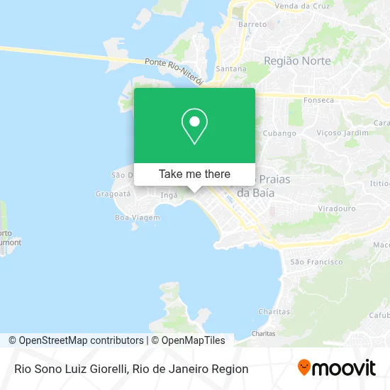 Rio Sono Luiz Giorelli map
