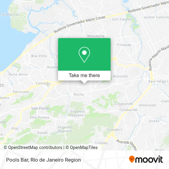 Pools Bar map