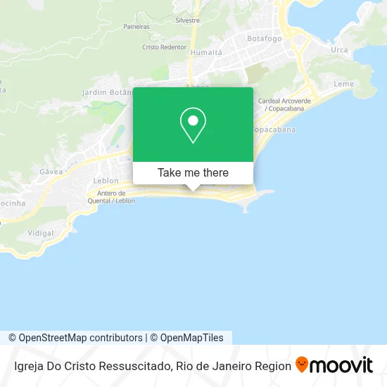 Igreja Do Cristo Ressuscitado map