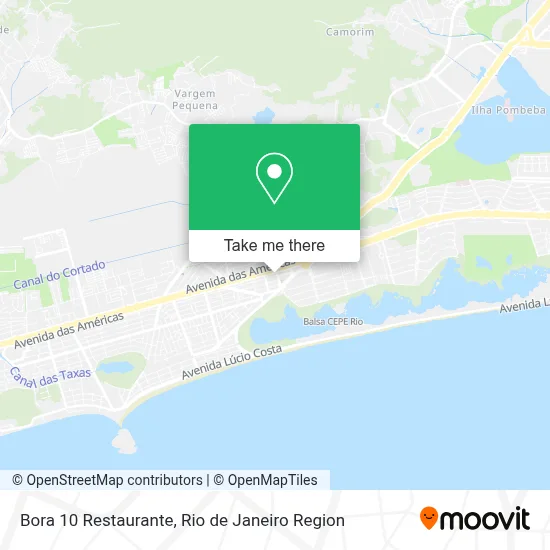 Bora 10 Restaurante map