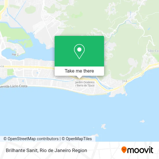 Brilhante Sanit map