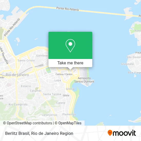 Berlitz Brasil map