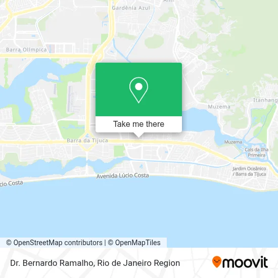 Dr. Bernardo Ramalho map