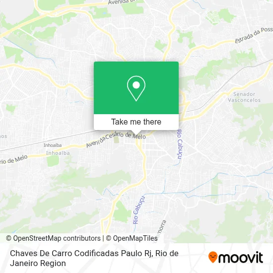 Chaves De Carro Codificadas Paulo Rj map
