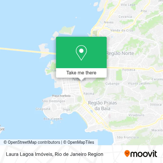 Laura Lagoa Imóveis map