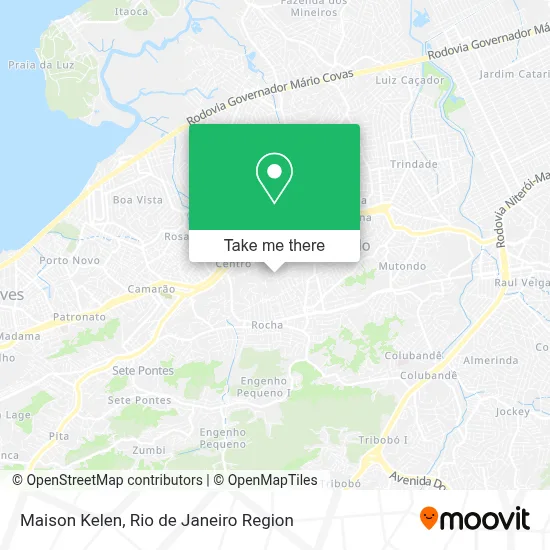 Maison Kelen map