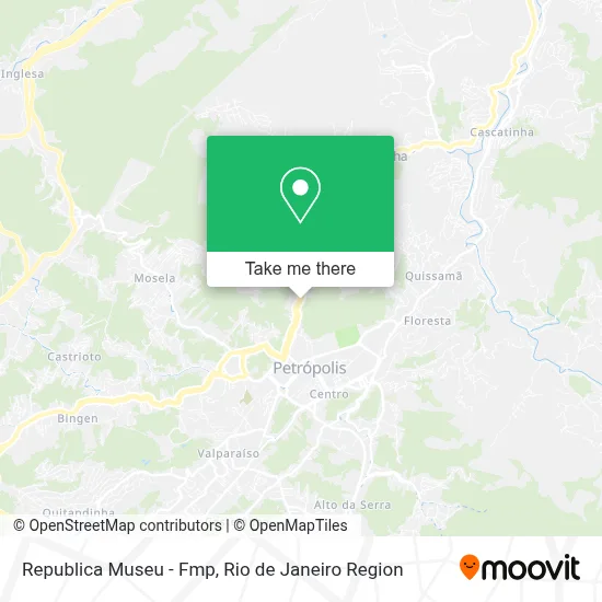 Republica Museu - Fmp map