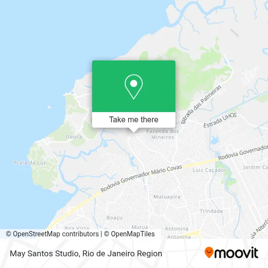 May Santos Studio map