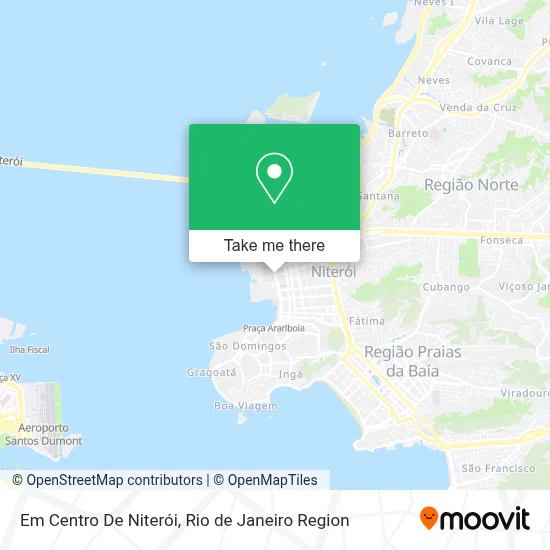 Em Centro De Niterói map