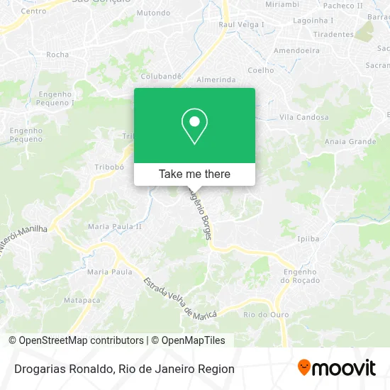 Drogarias Ronaldo map
