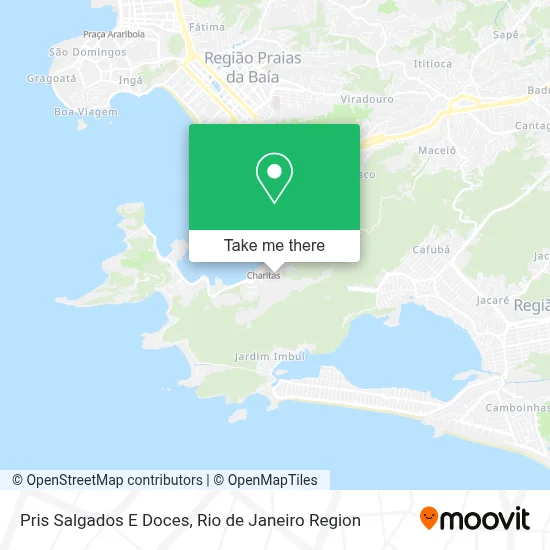Pris Salgados E Doces map