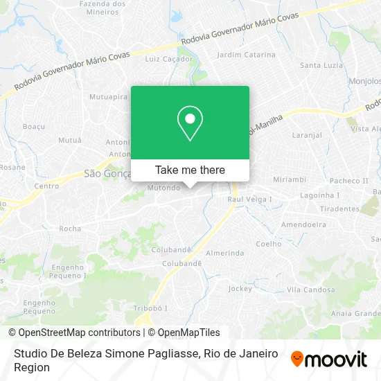 Studio De Beleza Simone Pagliasse map