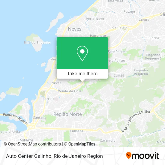Auto Center Galinho map